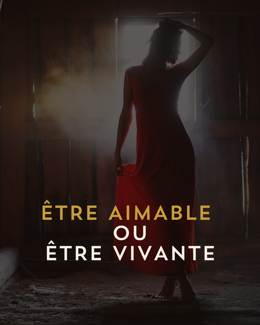 Femme retrouvant sa souveraineté intérieure