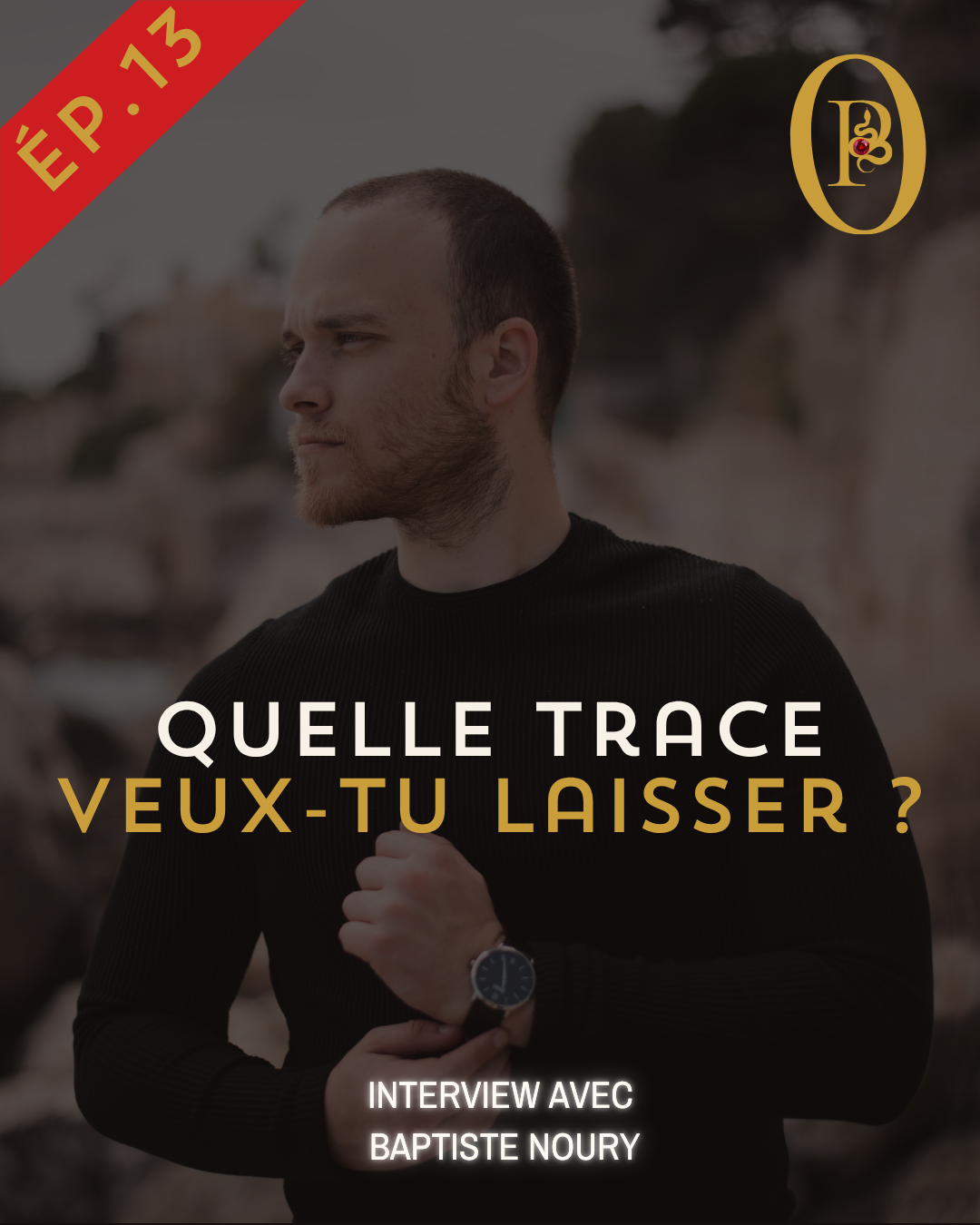 Baptiste parle de l'écriture comme acte de transmission et de transformation.