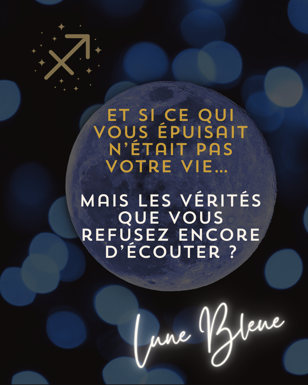 Pleine Lune Bleue en Sagittaire